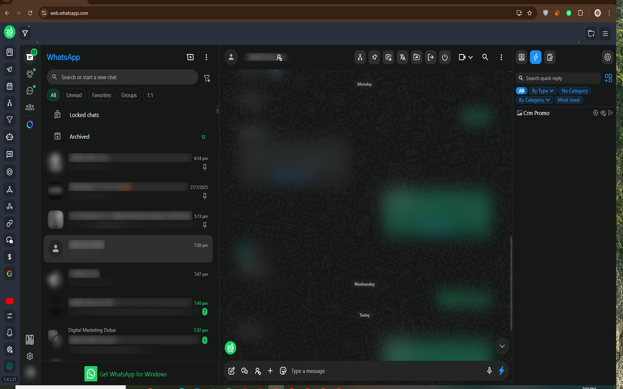 Quick Reply Templates